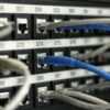 blue UTP cord