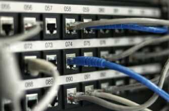 blue UTP cord