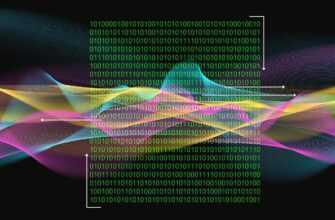 digital art, binary code, quantum computing, algorithmic art, generative art, wave function, data visualization, neon colors, abstract, digital stream, superposition, cyber, network, coding, technology, particle, energy, flow, pattern, modern, ai generated