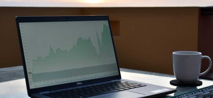 a laptop on a table