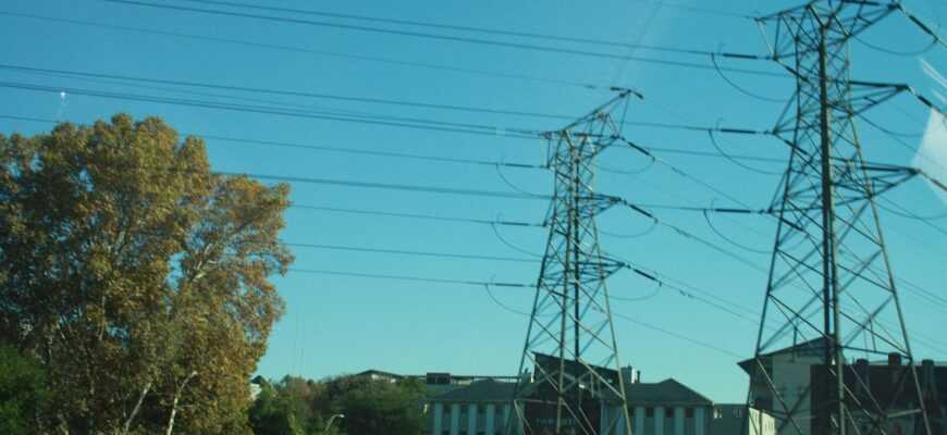 gray transformer tower