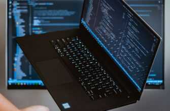 turned-on laptop computer